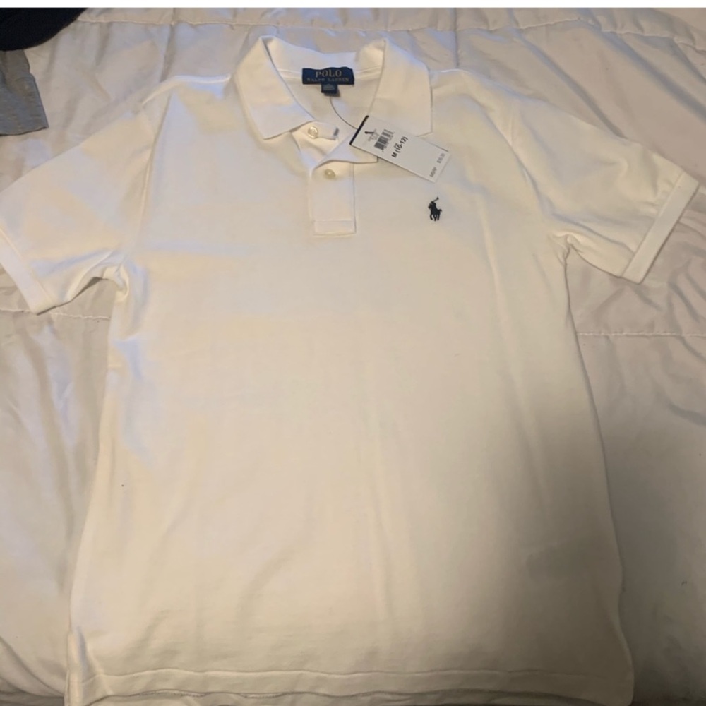 Polo Ralph Lauren White Polo Shirt